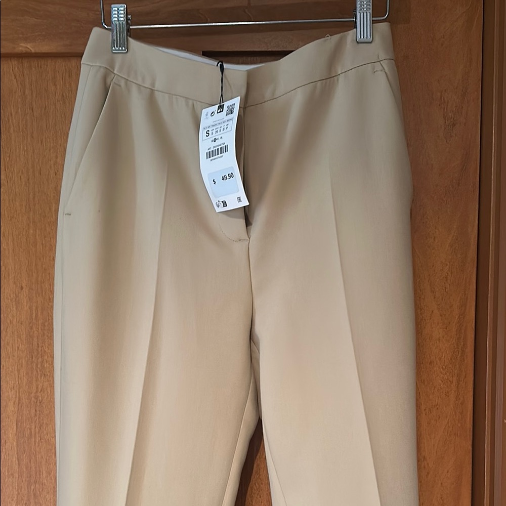 Zara Beige Trousers